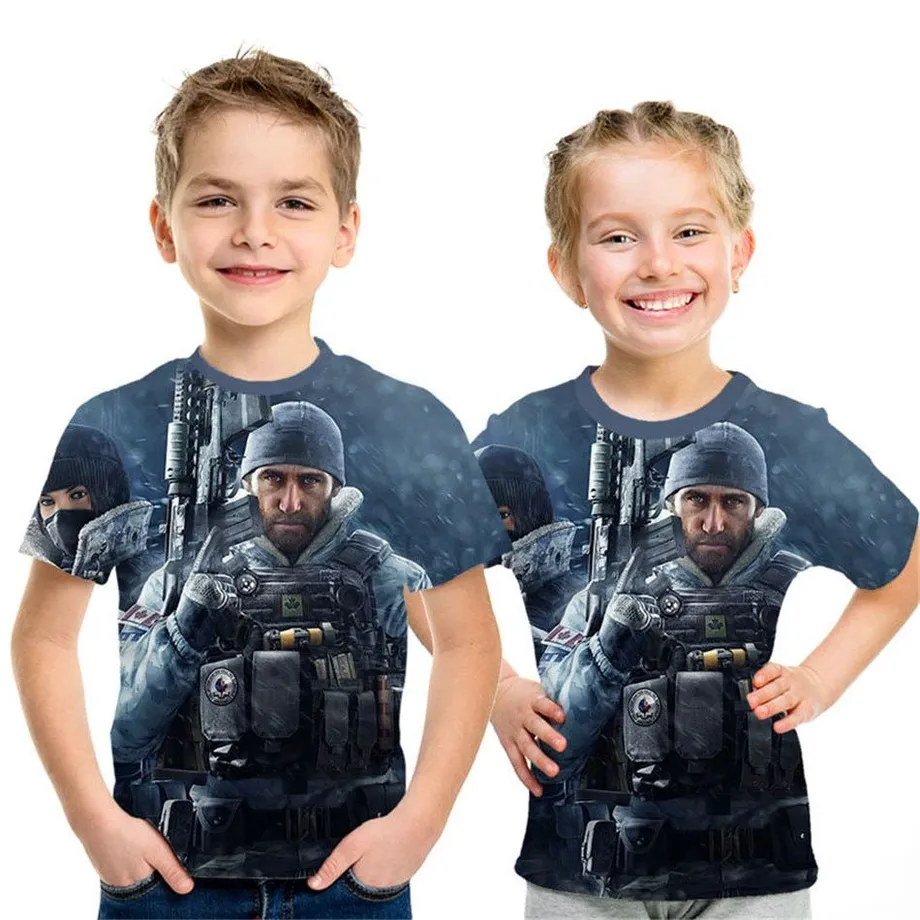 Dětské tričko s cool 3D potiskem Call of Duty