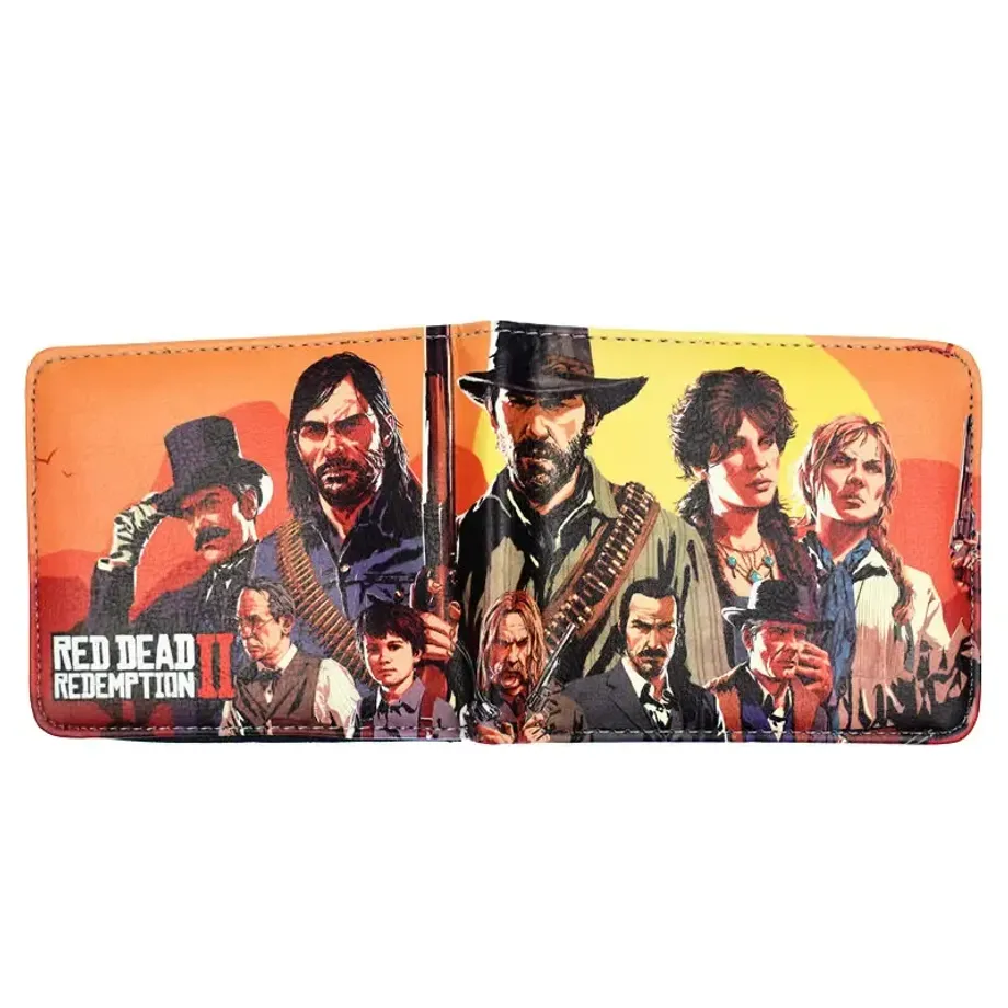 Pánská luxusní peněženka s motivy akčí videohry Red Dead Redemption 2