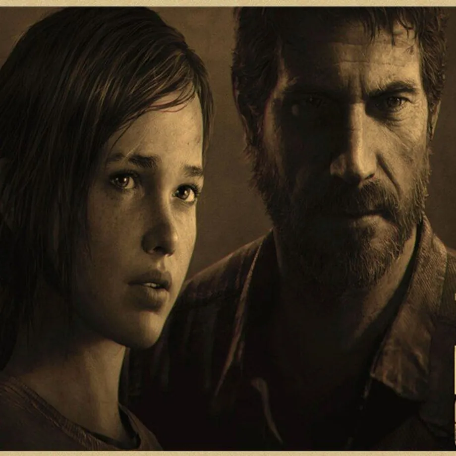 Plakát s motivem hry The Last of Us