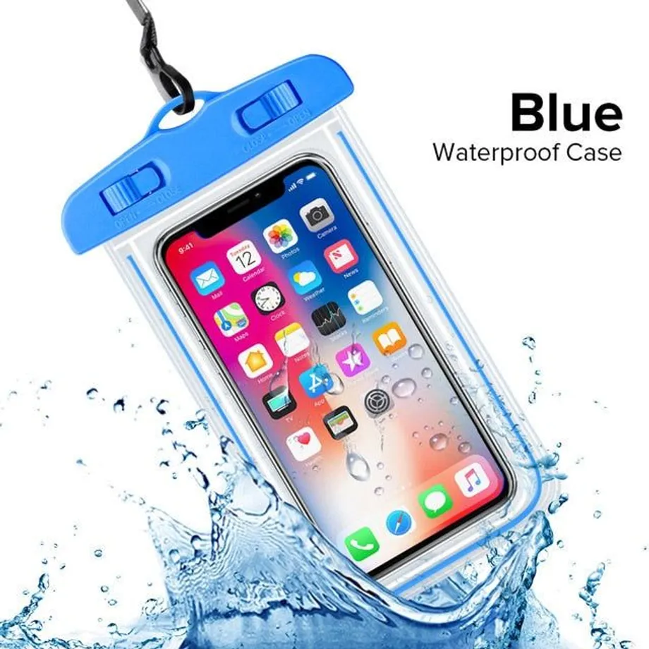 PVC vodotěsné pouzdro na telefon Universal Water Proof Bag Mobile Cover case For iPhone 12 11 Pro Max 8 7 Huawei Xiaomi Redmi Samsung