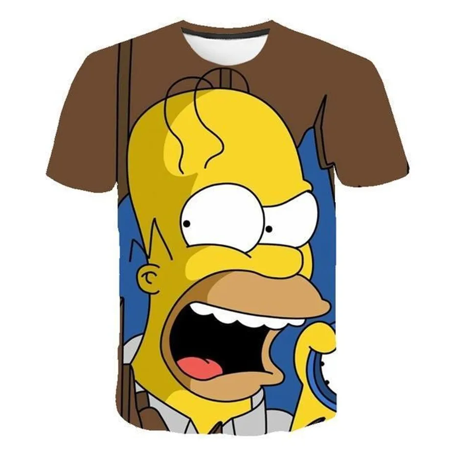 Unisex 3D tričko Simpson 924 3xl