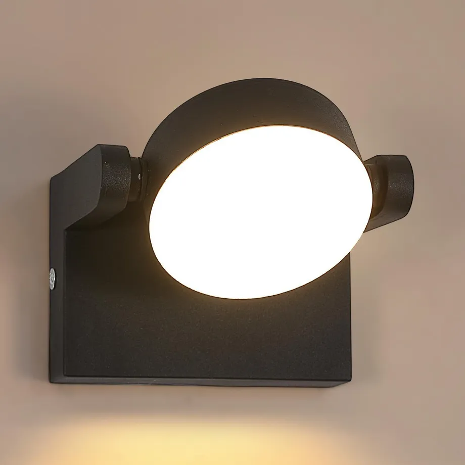 Led Outdoor Wall Light 360° Adjustable Rotatable - Temu Czech Republic