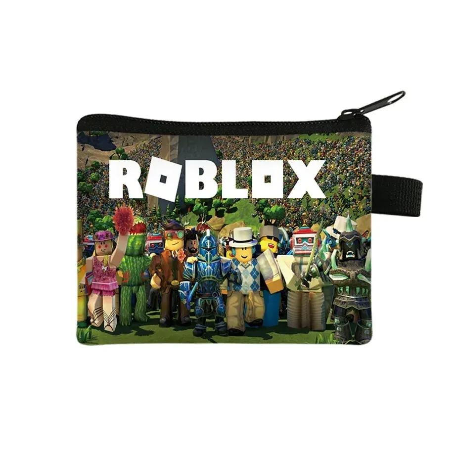 Unisex dětská peněženka na zip a s motivy oblíbených postav ze hry Roblox