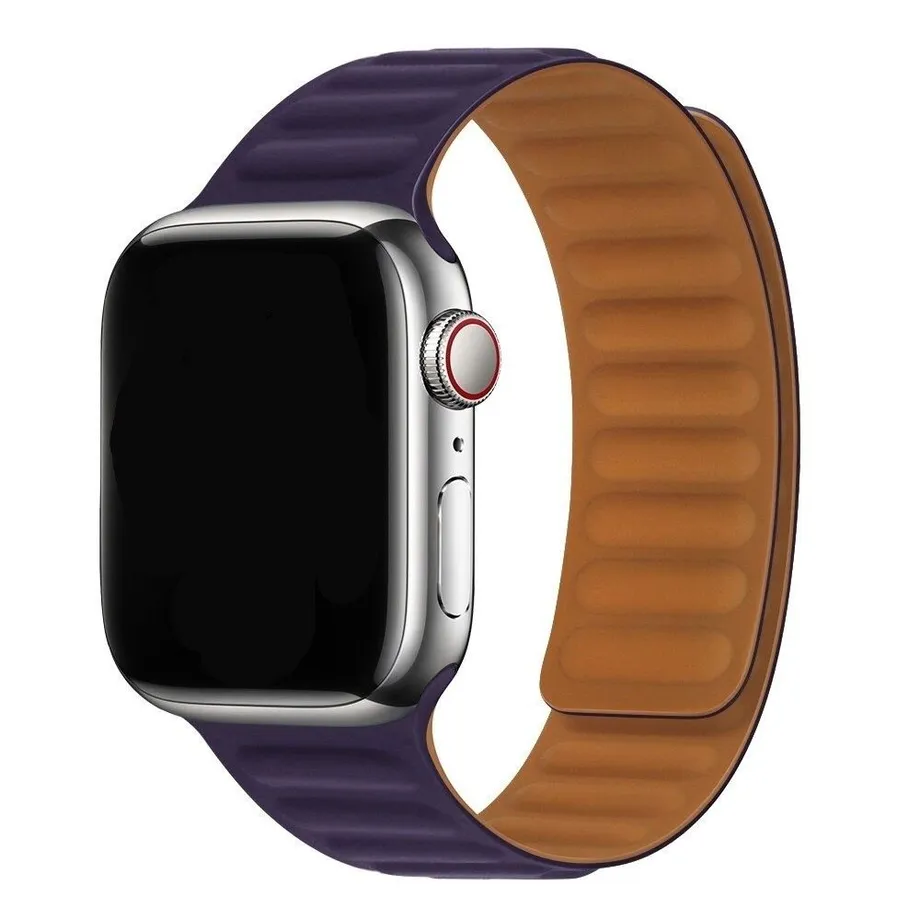 Silikonový řemínek pro Apple Watch mm / 0 mm / mm Sharie fialova