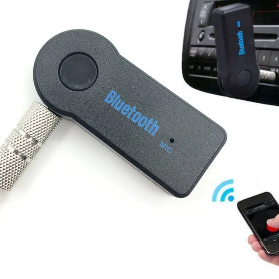 Miniaturní audio přijímač Bluetooth a hands-free 2v1