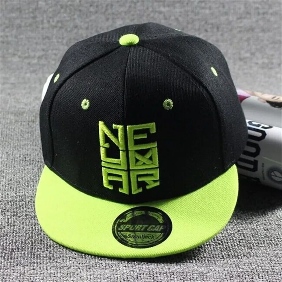 Dětská Snapback čepice CR7-Messi-Neymar nemal-light-green adjustable