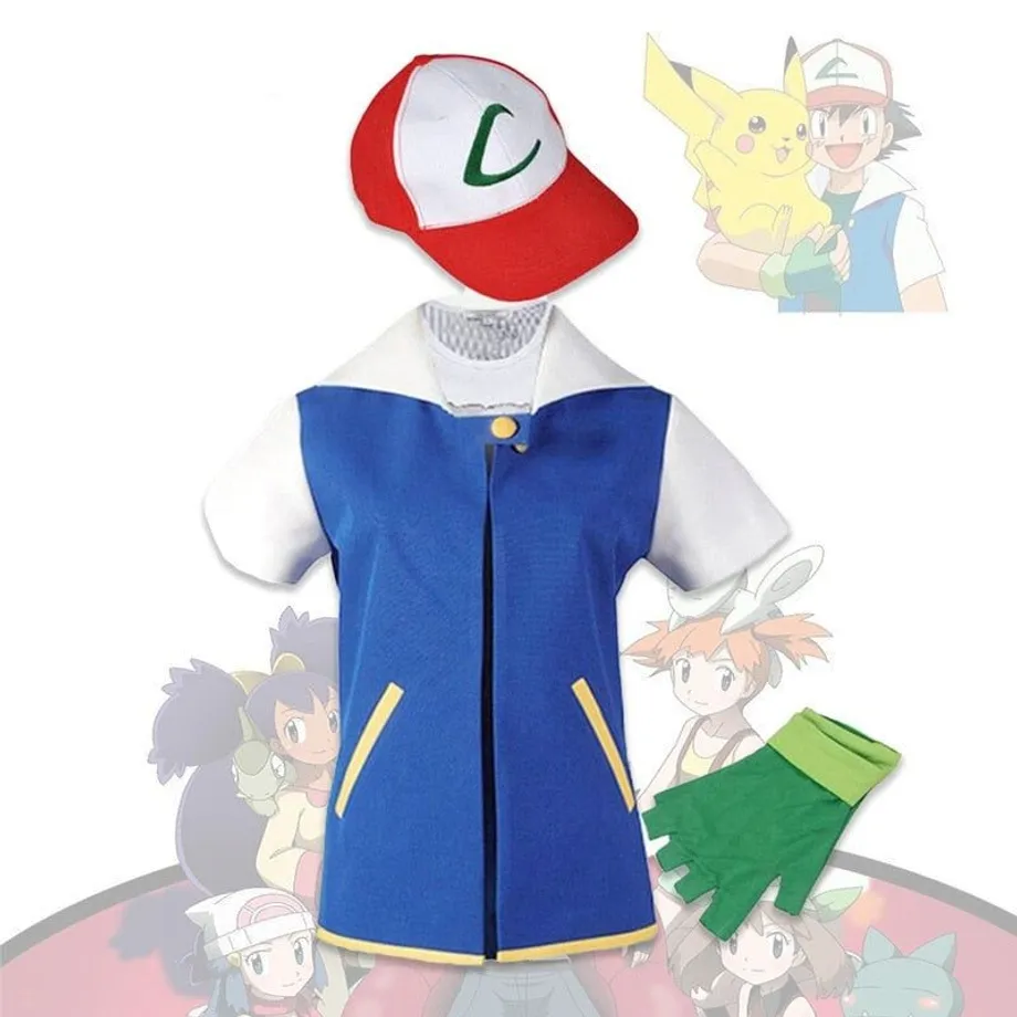 Dětský kostým Pokémon - Ash Ketchum - více variant