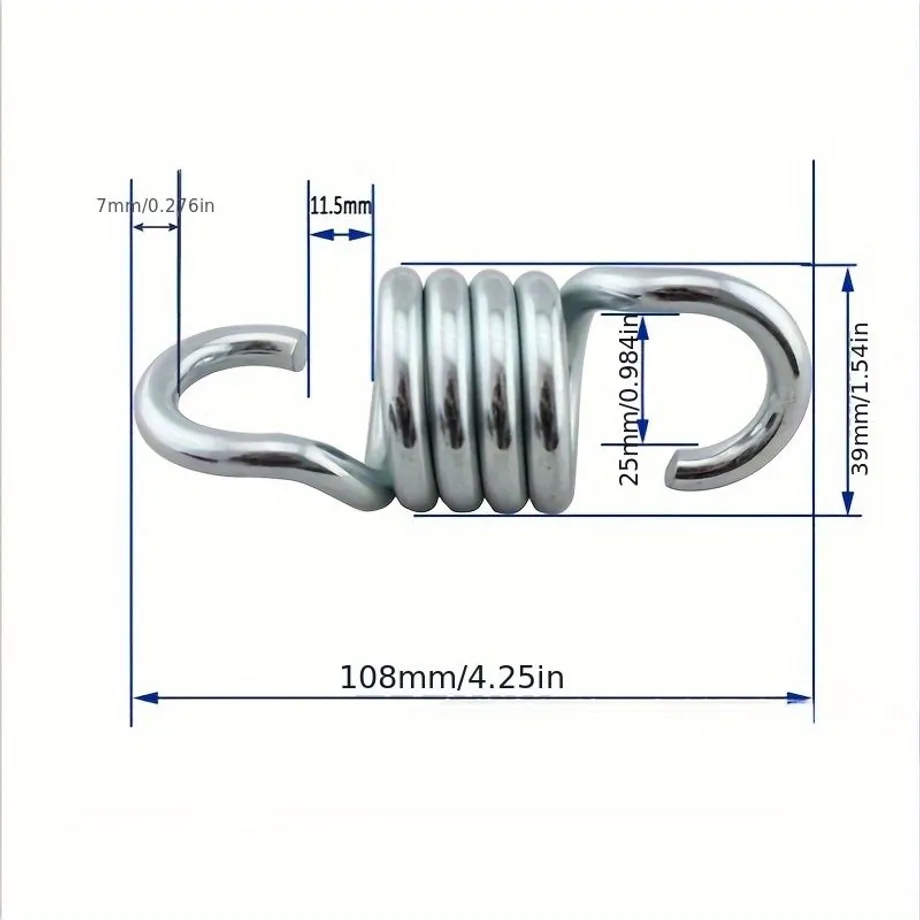 Pružina z nerezové oceli pro houpačky a křesla