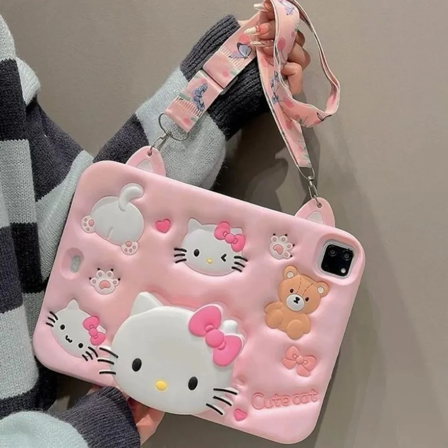 Růžové Pouzdro Na Tablet Sanrio Hello Kitty