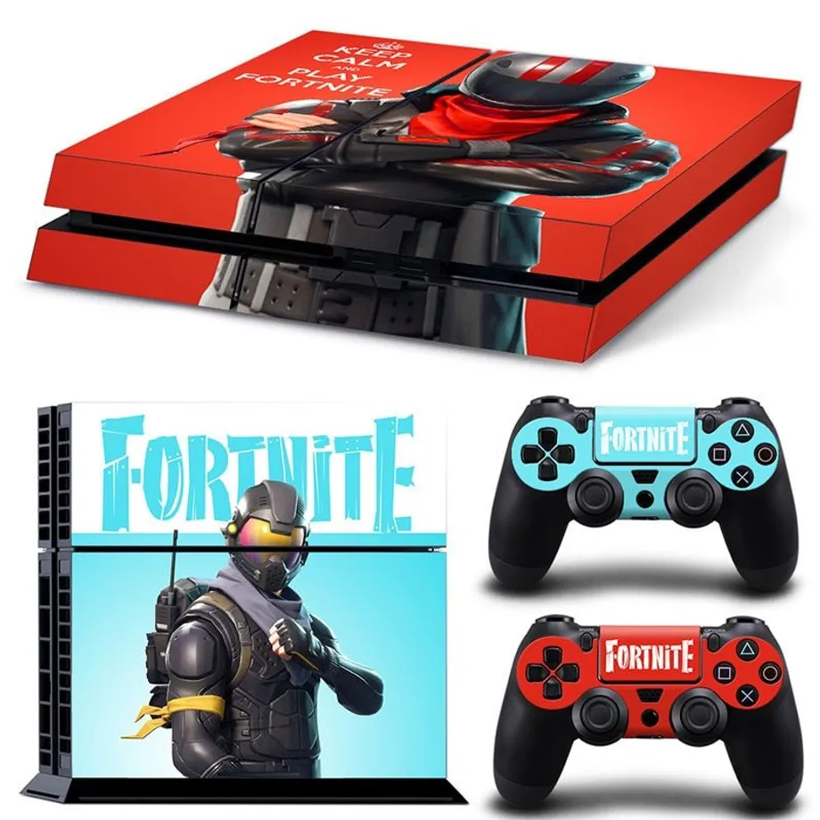 Ochranný samolepicí kryt na herní ovladače s potiskem Fortnite TN-PS4-6934