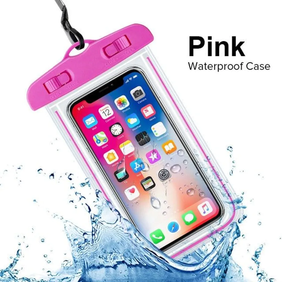 PVC vodotěsné pouzdro na telefon Universal Water Proof Bag Mobile Cover case For iPhone 12 11 Pro Max 8 7 Huawei Xiaomi Redmi Samsung