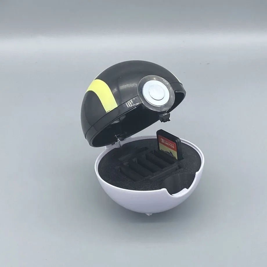 Přenosné Pokeball pouzdro na herní kartičky Nintendo Switch