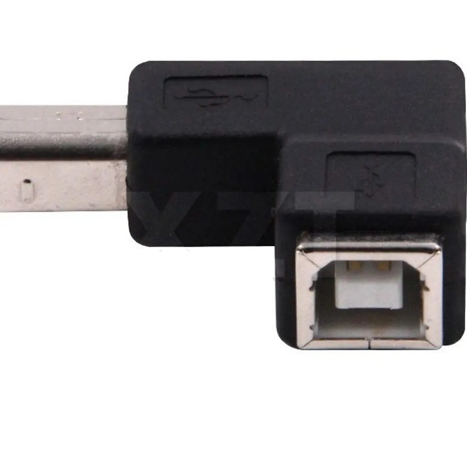 USB 2.0 Úhlový adaptér 90 ° - Muž a žena