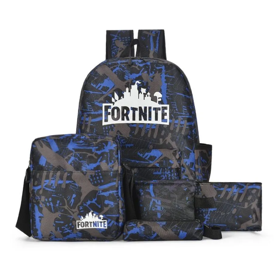 Sada dětských tašek s motivem počítačových her Fortnite A set of 5 pieces 2