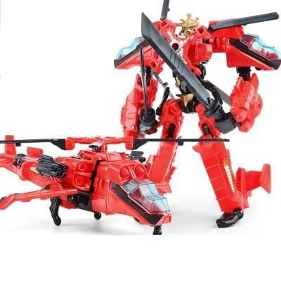 Model auta Transformers red-helicopter