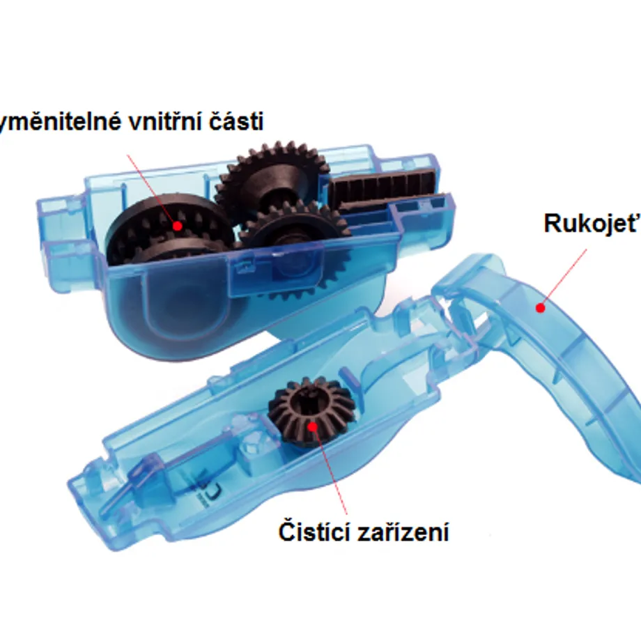 Pračka řetězu jízdního kola