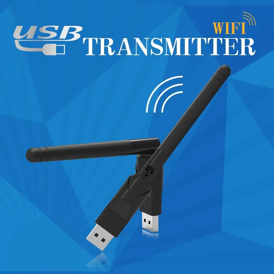 Bezdrátový wifi adaptér s portem USB 2.0