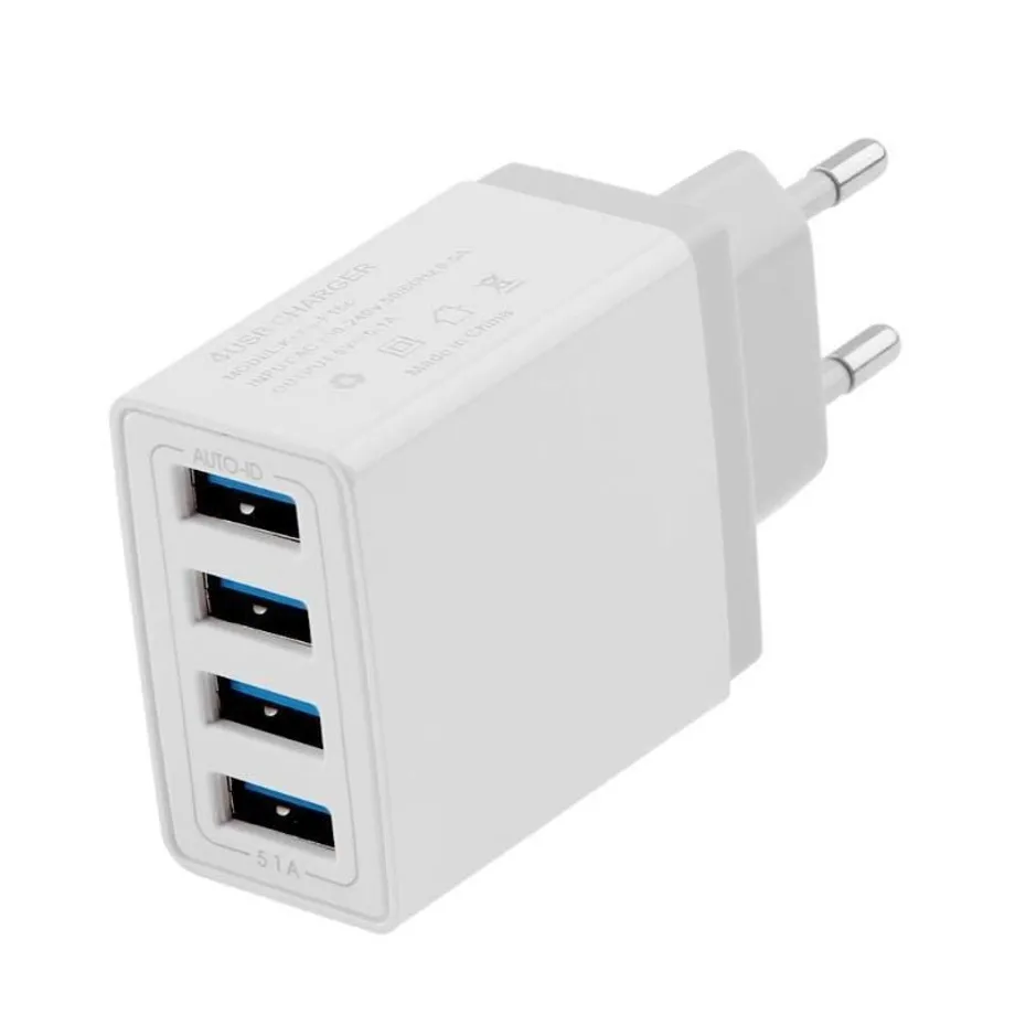 Síťový adaptér 4 USB porty K794