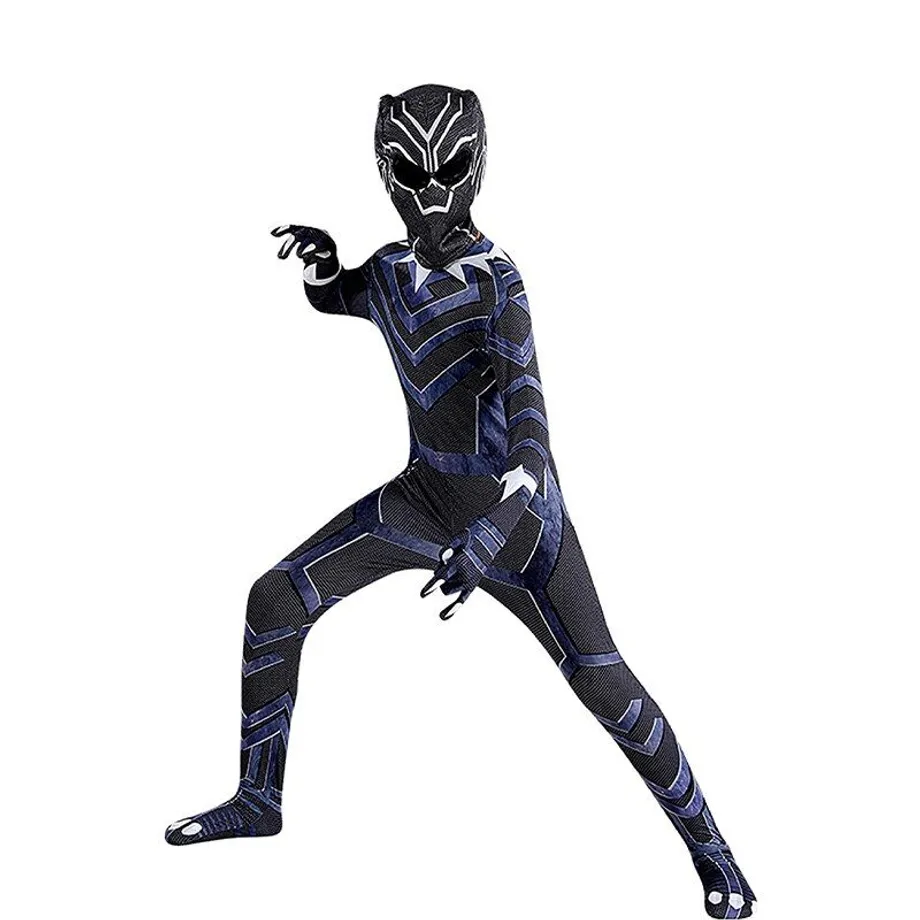 Dětský stylový kostým Black Panther