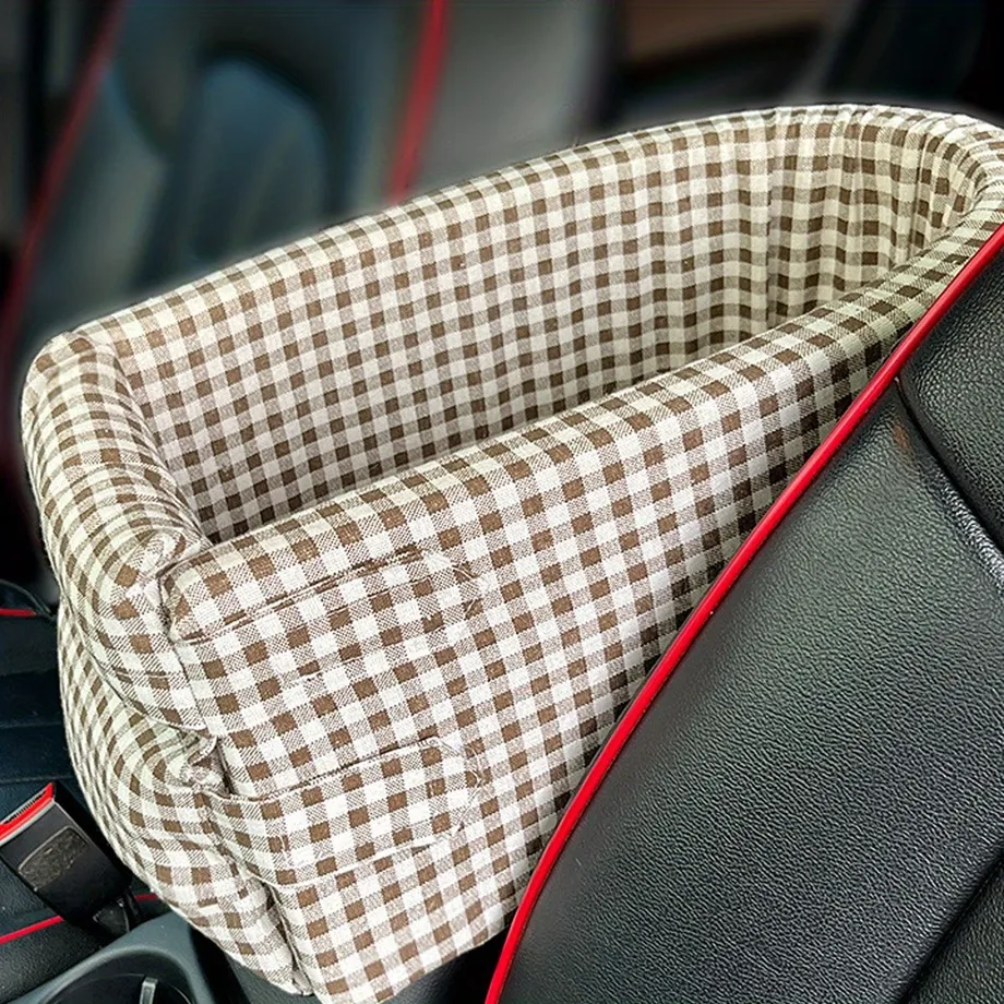 Autosedačka pro psa Pet Větší model Console Seat Plus Style Dog Car Central Control Car Kennel