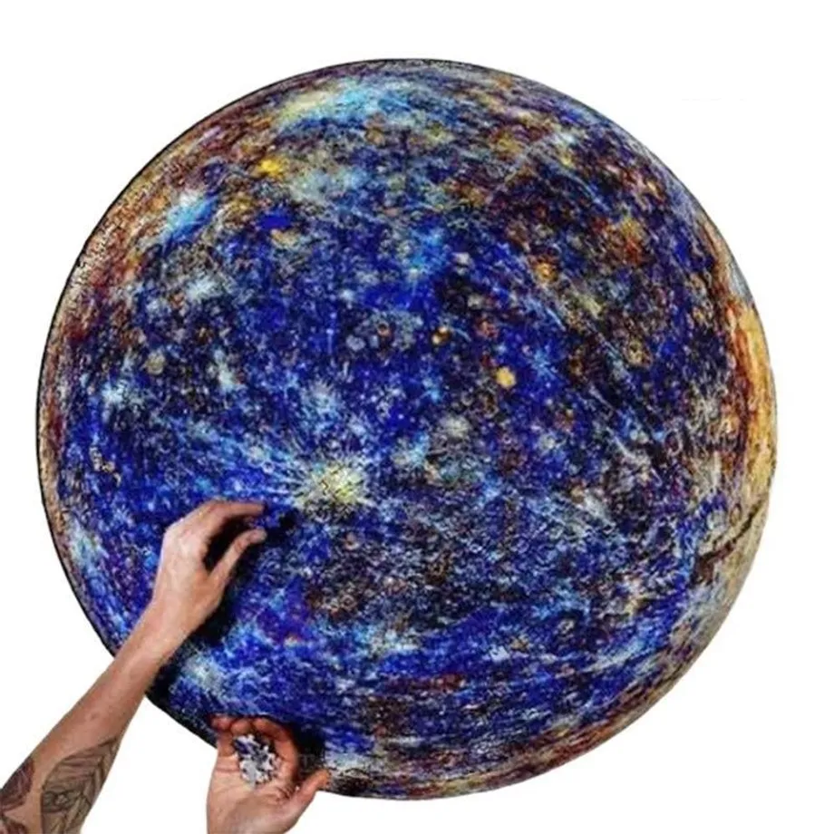 Puzzle ve tvaru různých planet - 1000 k