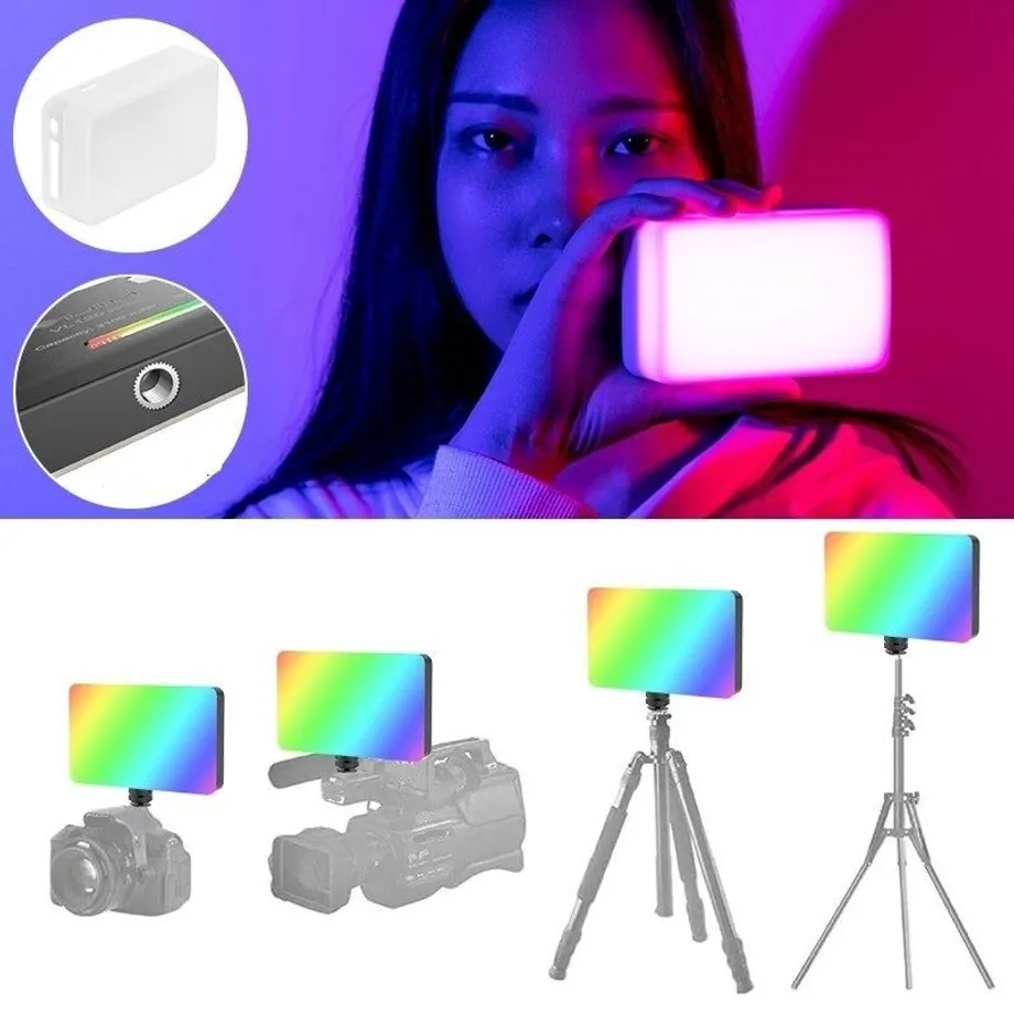 RGB LED světlo na fotoaparát