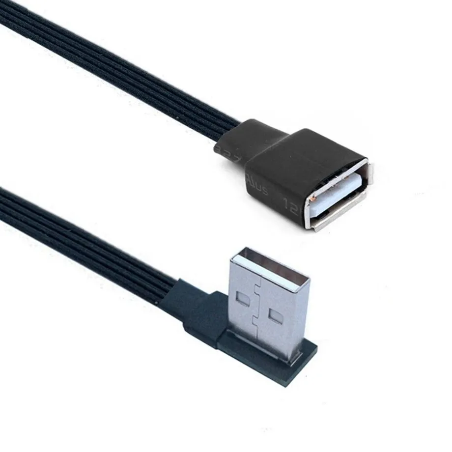 Plochý prodlužovací kabel USB.0 /F 0 cm Riley 4 100cm