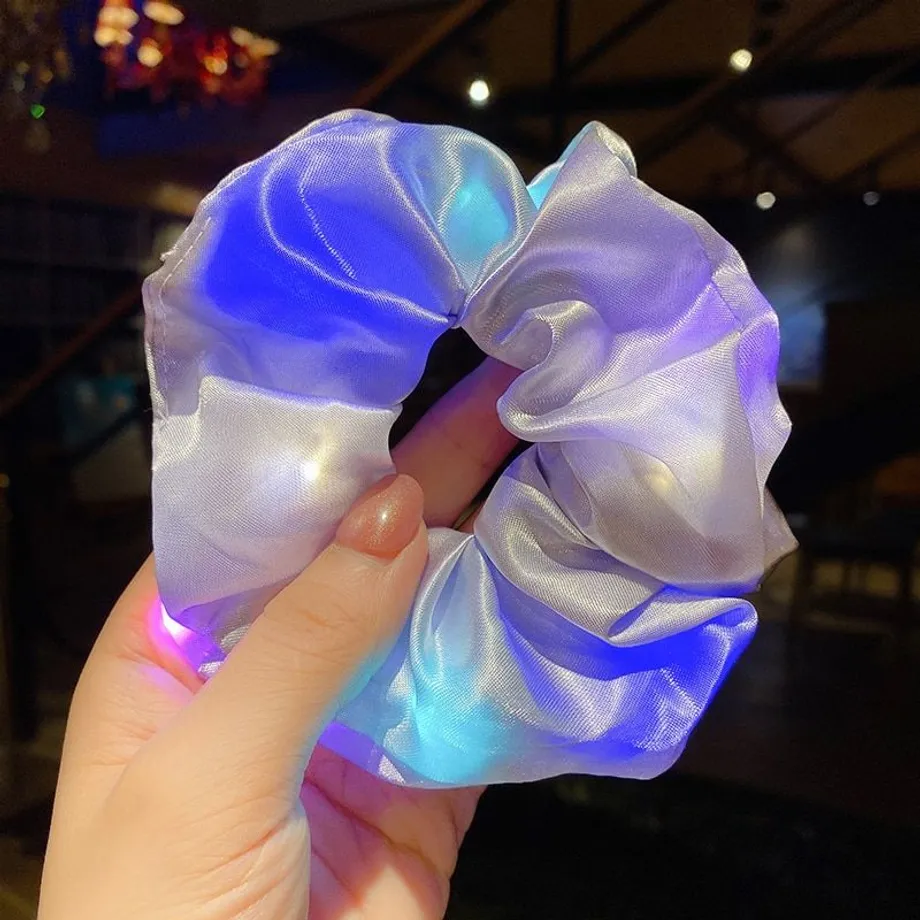 LED Scrunchies do vlasů