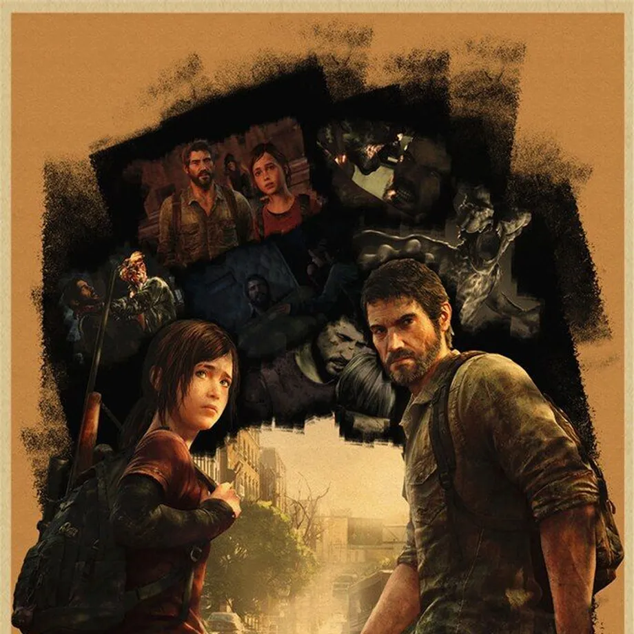 Plakát s motivem hry The Last of Us