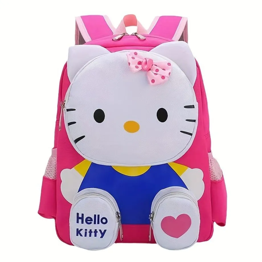 Dětský batoh s motivem Hello Kitty - malý, módní, roztomilý