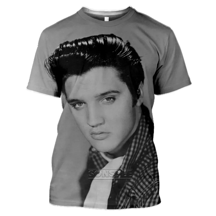 Stylové tričko s motivem Elvis Presley