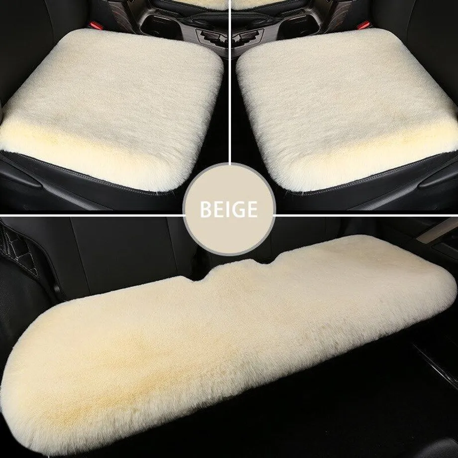 Zimní teplý potah autosedačky Fluffy Car Seat