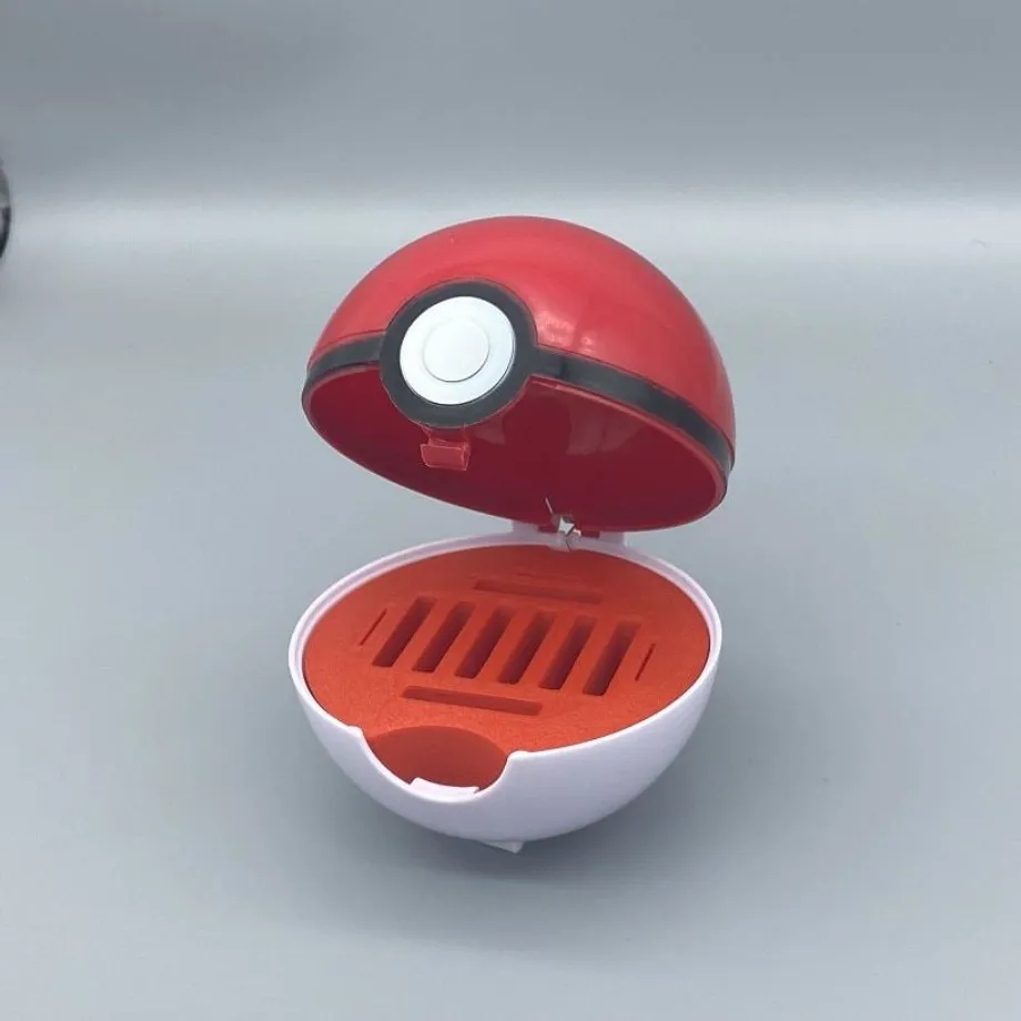 Přenosné Pokeball pouzdro na herní kartičky Nintendo Switch