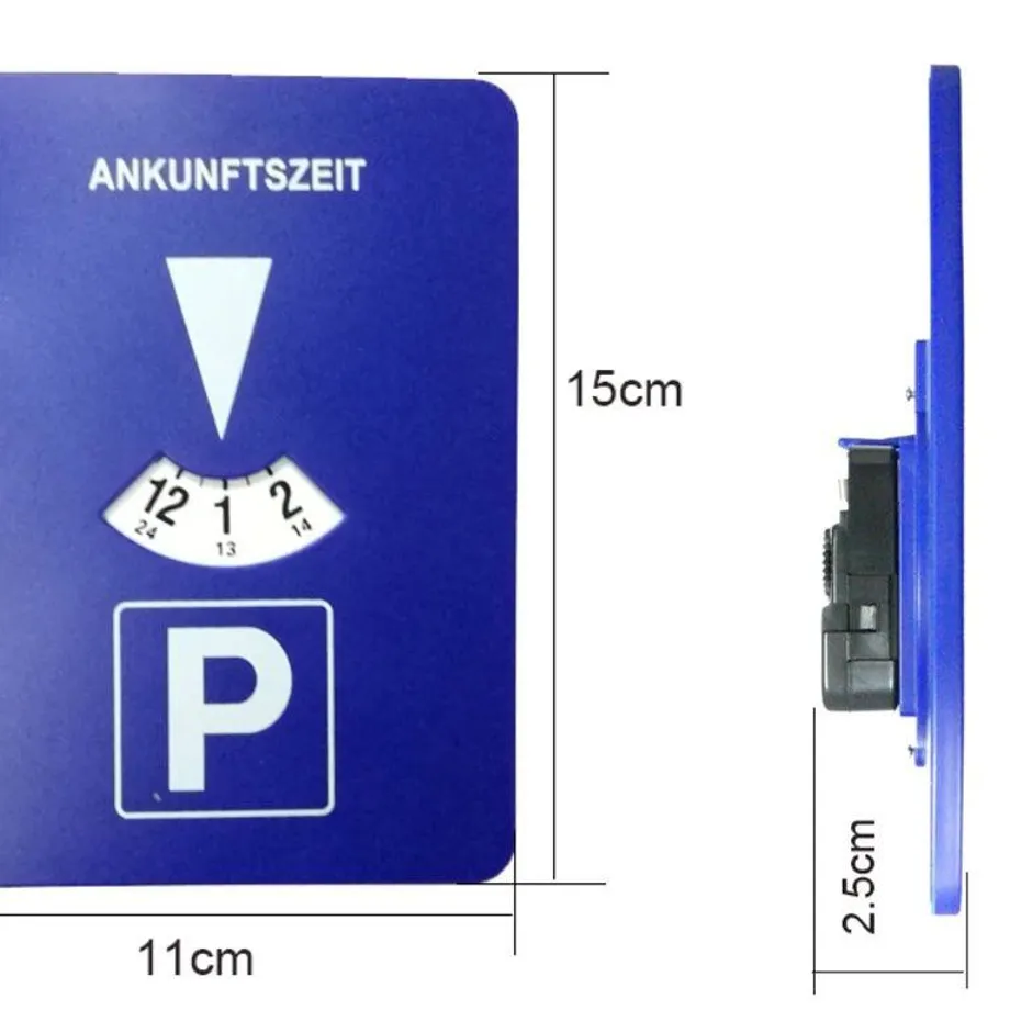 Automatické parkovací hodiny do auta - automatické přetáčení