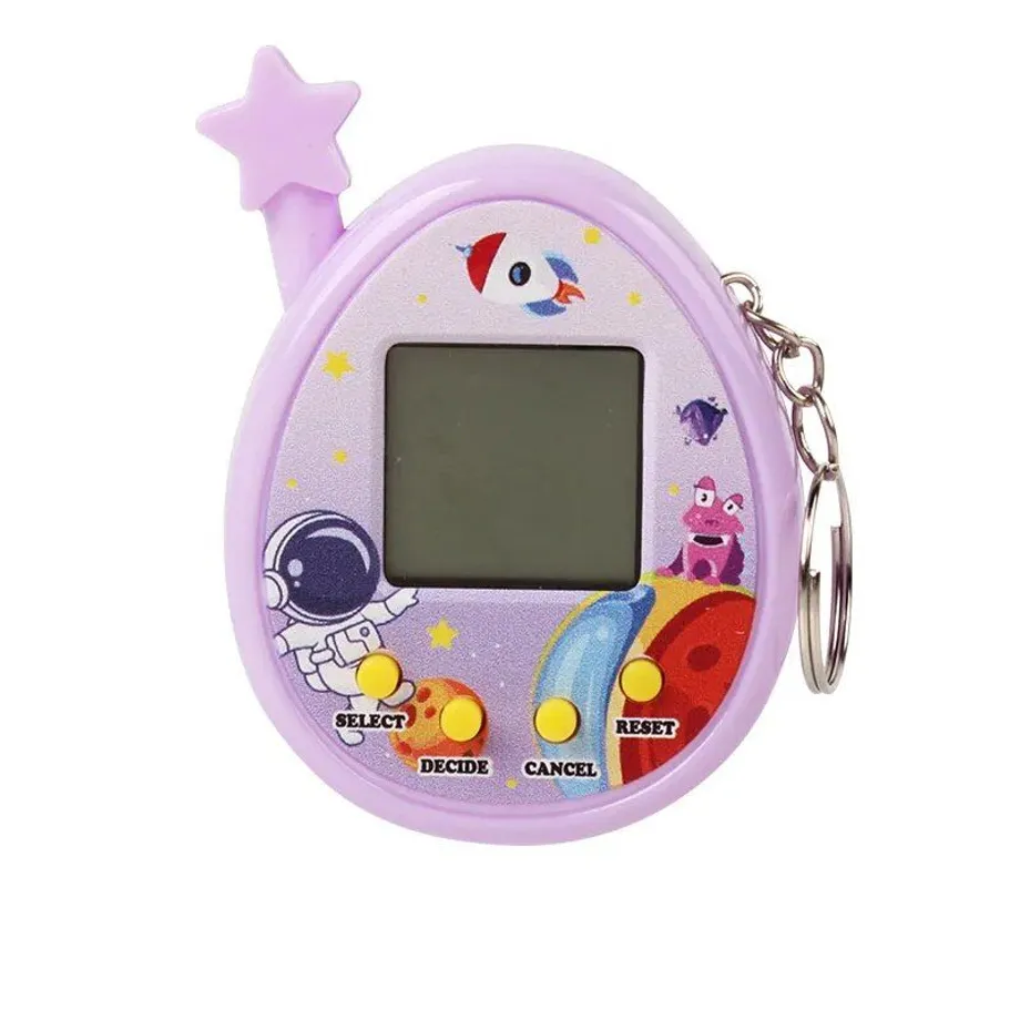 Dětské zábavné elektronické Tamagotchi zvířátko s přívěskem - různé druhy