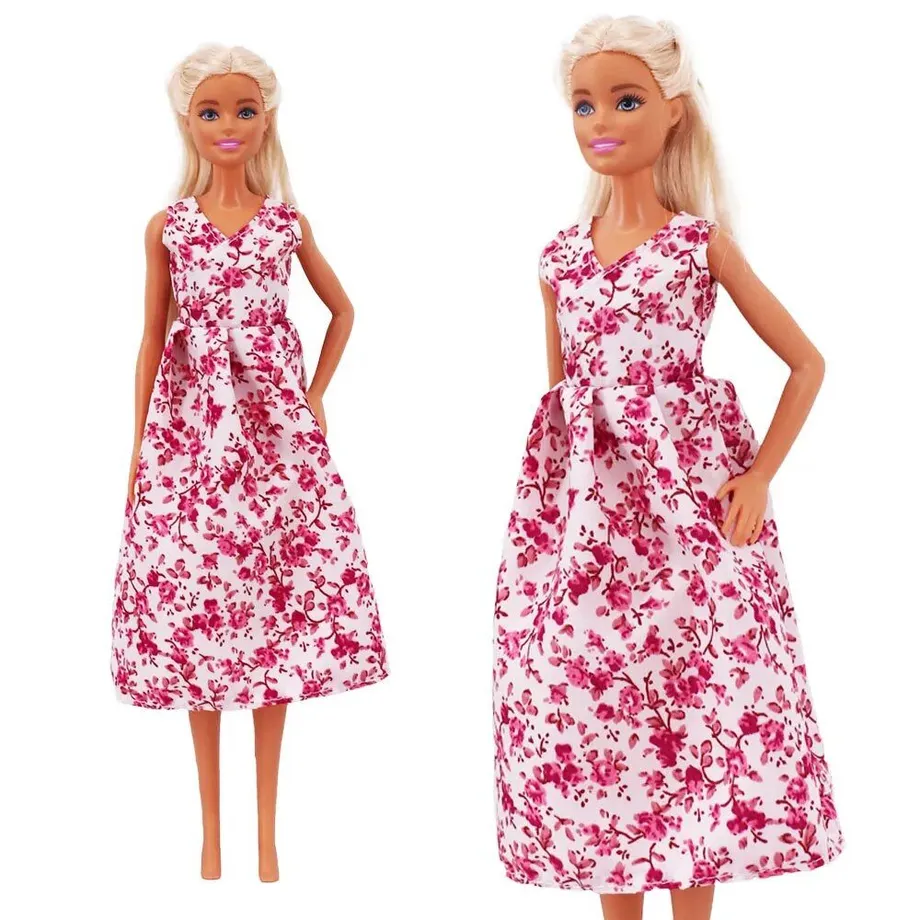 Šaty Longuette pro panenky Barbie