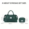 Dark Green + Toiletry Bag