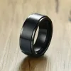 8mm Glossy Black