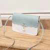 Blue shoulder bag