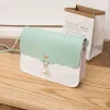 Green shoulder bag