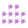 10Pcs Purple