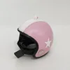 Pink hat white star