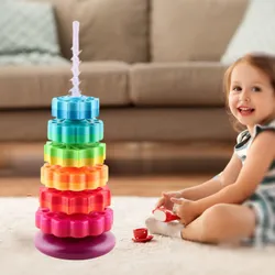 Rainbow Tower™ | hračka, která vaše děti zabaví na dlouhé hodiny!