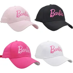 Trendy módní kšiltovka v různých barvách a nápisem Barbie