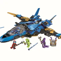 Stavební kostky Jay's Thunder Jet Ninjago