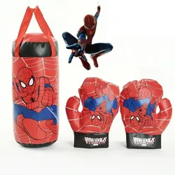 Dětská sada na boxování s motivy Spider-man - pytel a rukavice