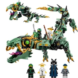 Ninja Mech Dragon of Green Ninja Building Block Set