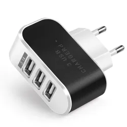 Síťový nabíjecí adaptér 3 porty USB