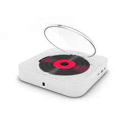 Přenosný Cd přehrávač Bluetooth reproduktor Stereo Cd přehrávače Led obrazovka Nástěnný Cd hudební přehrávač s Ir dálkovým ovládáním Fm rádio