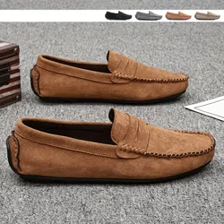 Pánské pohodlné mokasíny, odolné proti opotřebení, protiskluzové, elegantní a ležérní boty